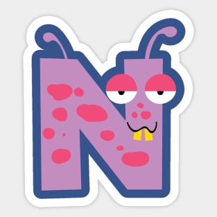 monster N Sticker